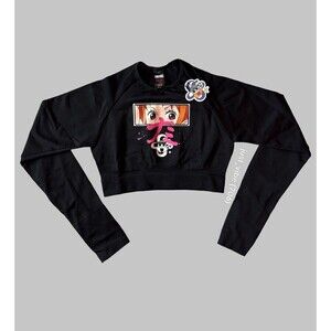 Civil Regime x One Piece Sorcerer’s Rose Cropped Long Sleeve Women's Medium NWT